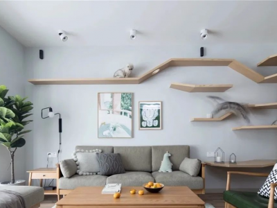 保利和光112平米北欧三室二厅装修案例