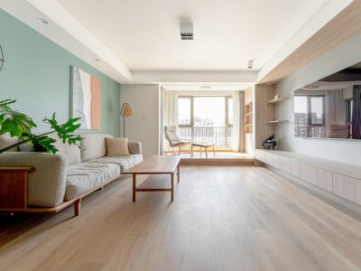 国际嘉园105㎡三居室现代简约装修案例