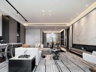 世纪涛岸-97㎡-现代风效果图