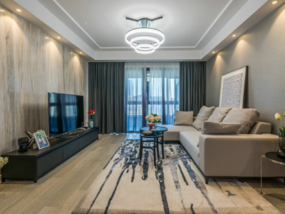 阳光花园金麟苑-118㎡-现代风效果图