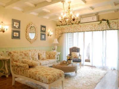 时代天境-108㎡-田园风效果图