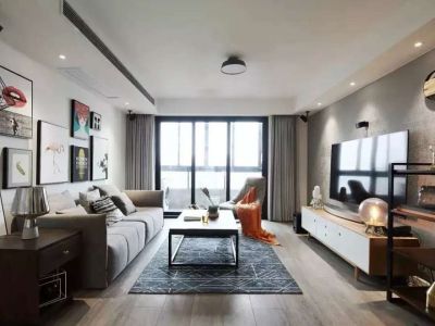 融创外滩壹号湾-143㎡-北欧风效果图