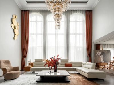 岭南天地·璟轩-393㎡-现代风效果图