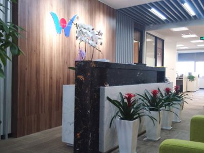 办公室-400㎡-现代风效果图