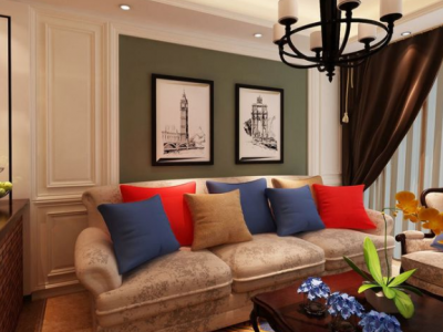 汇景园-150㎡-欧式风效果图