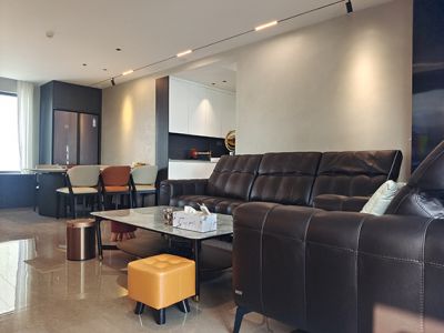 兰州城市人家万达城145平米现代简约风格装修案例