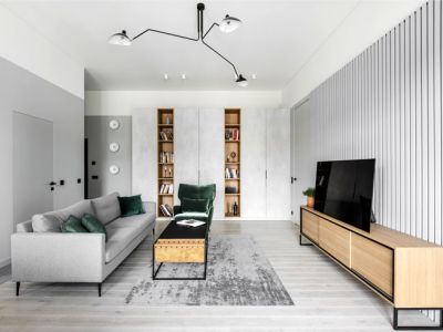 水墨林溪-119㎡-简约风效果图