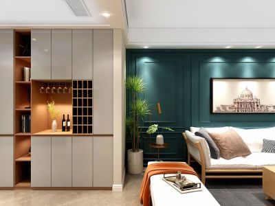 云熙府-145㎡-现代风效果图