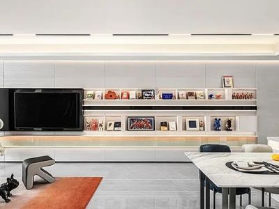 亮马·福景苑-130㎡-现代风效果图