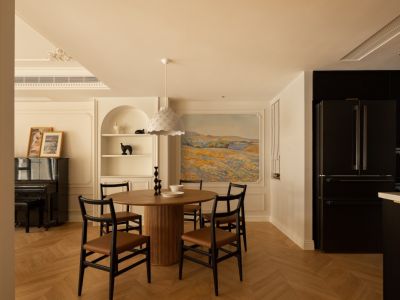 金地长湖湾-260㎡-法式风效果图