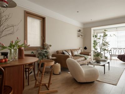 金隅 悦城-102㎡-法式风效果图