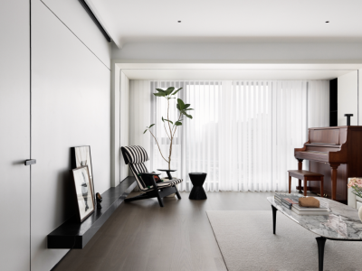 荣盛公园印象美园-136㎡-现代风效果图