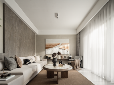 恒大林溪郡-136㎡-简约风效果图