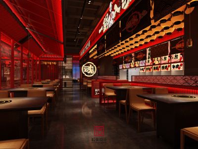 店铺-260㎡-现代风效果图