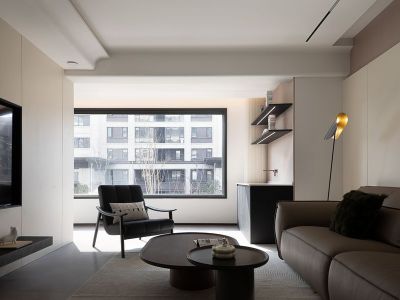 龙湖·镜湖原著-143㎡-现代风效果图