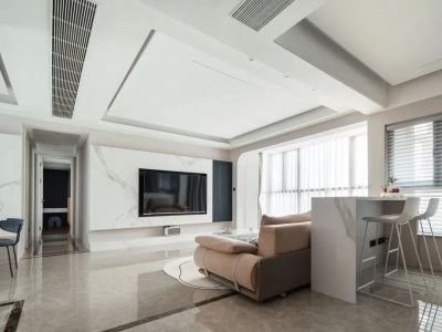 中建天府公馆-134㎡-现代风效果图