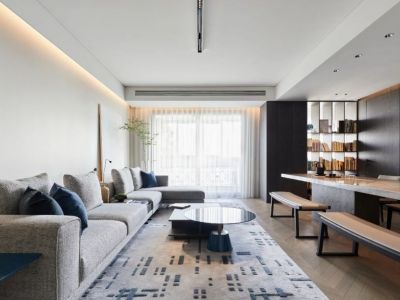 保利心语花园-112㎡-现代风效果图