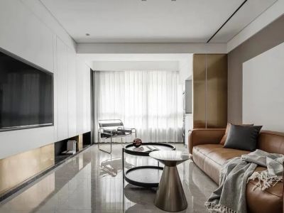 双楠悦天地-117㎡-现代风效果图