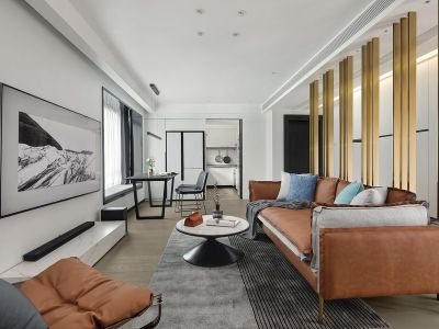 万景荔知湾-85㎡-现代风效果图