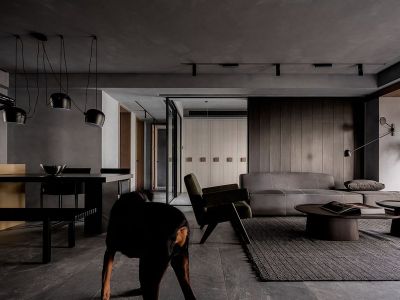 和光瑞府-112㎡-现代风效果图