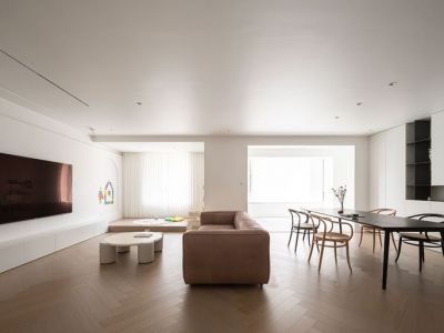 龙湖建工九里熙宸-120㎡-北欧风效果图