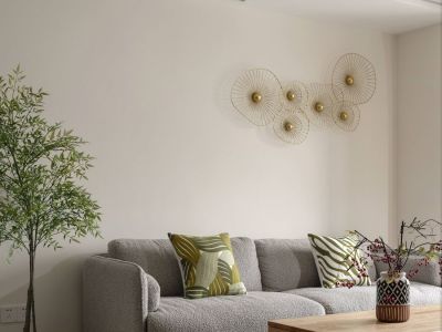 梧桐山语-98㎡-简约风效果图