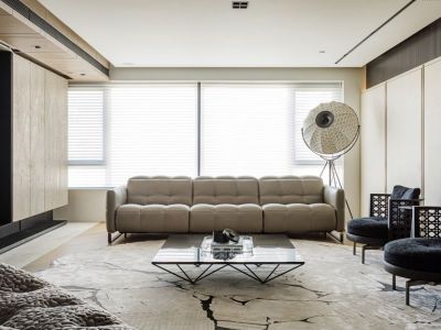 华曦府-139㎡-现代风效果图