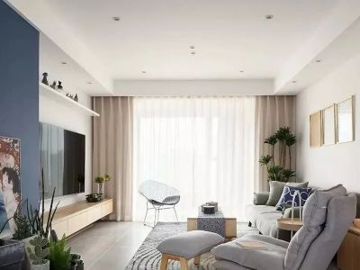 嘉云台-121㎡-北欧风效果图