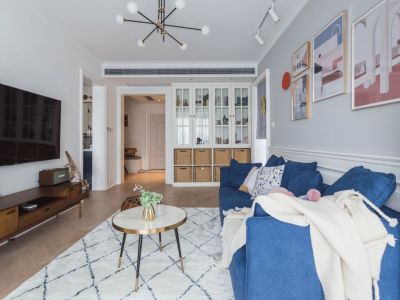 金隅珑熙郡-80㎡-北欧风效果图