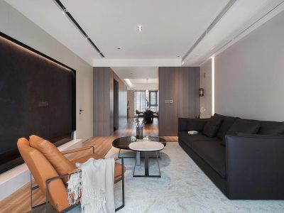 万景荔知湾-118㎡-现代风效果图