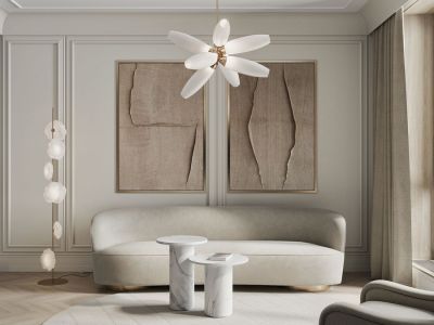 悦美国际-102㎡-轻奢风效果图