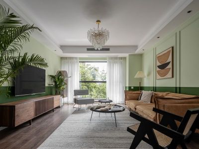 恒大雅苑-123㎡-北欧风效果图