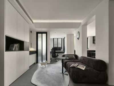 梧桐山语-62㎡-现代风效果图