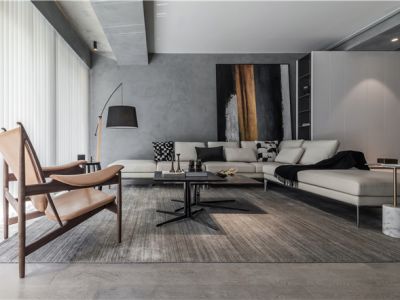 中华世纪城-145㎡-简约风效果图