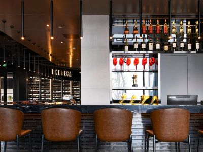 牛排店-400㎡-现代风效果图