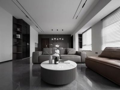 红树湾-124㎡-现代风效果图