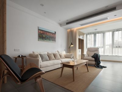 建发央玺-128㎡-日式风效果图