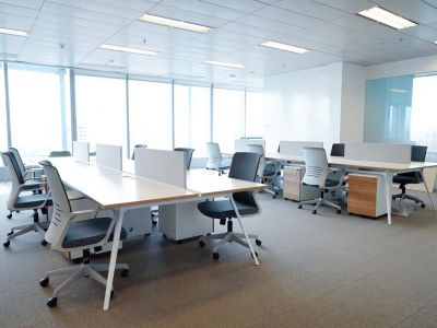 办公室装修-480㎡-现代风效果图