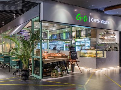 甜品店装修-50㎡-现代风效果图