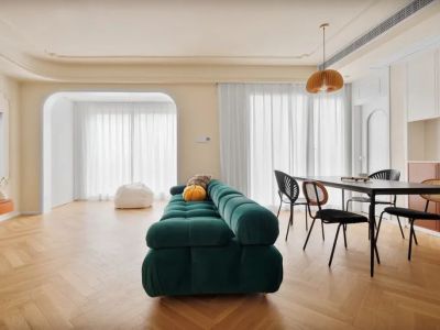 路劲太阳城皓阳园-119㎡-法式风效果图