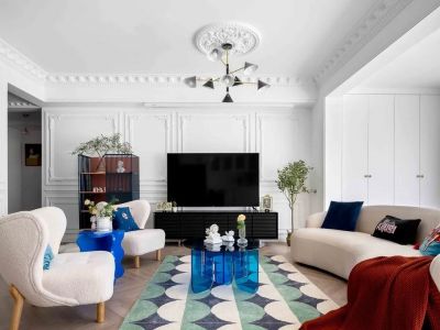 雍鑫雍祥园-115㎡-法式风效果图