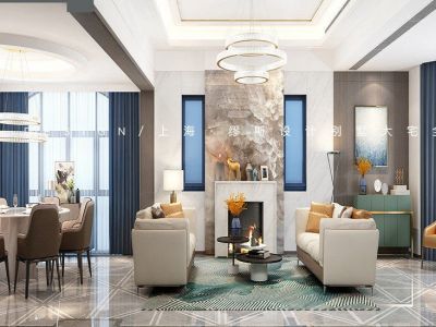 圣得庄园-500㎡-混搭风效果图