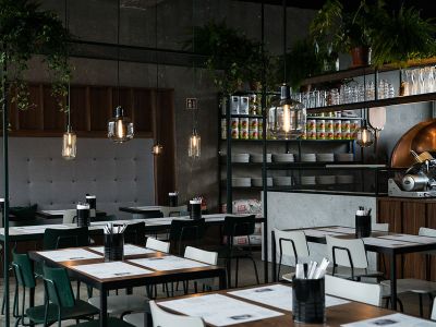 现代风酒店餐厅装修案例-0㎡-现代风效果图