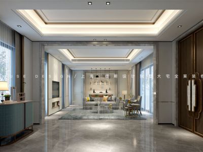 一品漫城-600㎡-现代风效果图