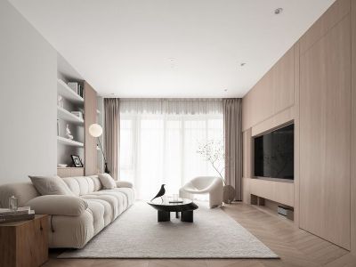 旭辉·兴能静安府-120㎡-现代风效果图