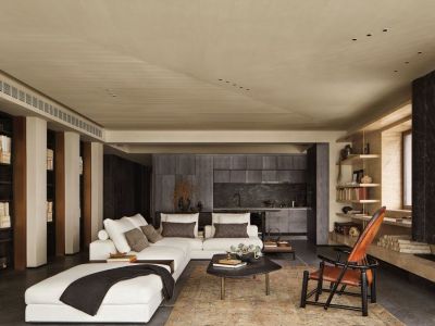 万科·保利·滨河湾花园-140㎡-现代风效果图