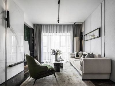 海伦国际-85㎡-现代风效果图