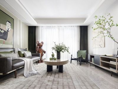 红树别院-115㎡-简约风效果图