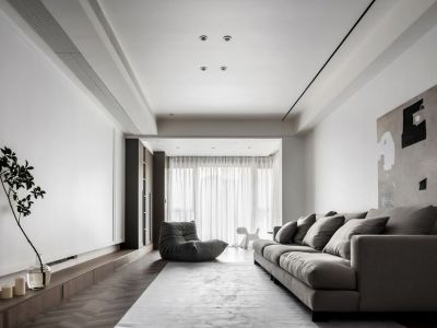 栖棠映山-126㎡-简约风效果图