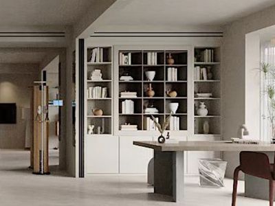 棕榈泉 240平米复式 现代轻奢风装修效果图